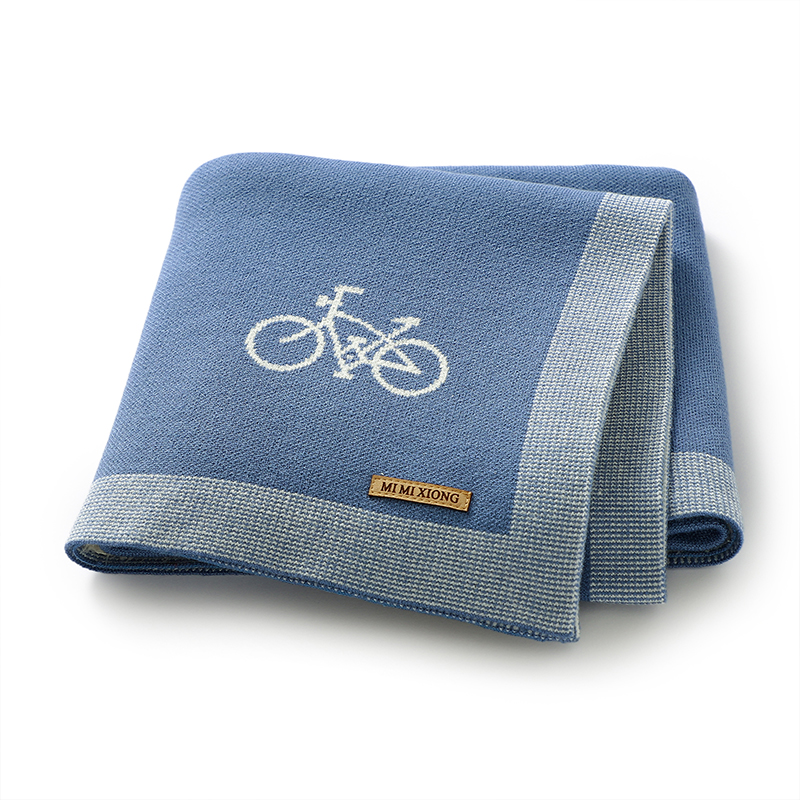 Baby Nursery Boy - Couvertures pour nouveau-né, tricot Ultra-doux et