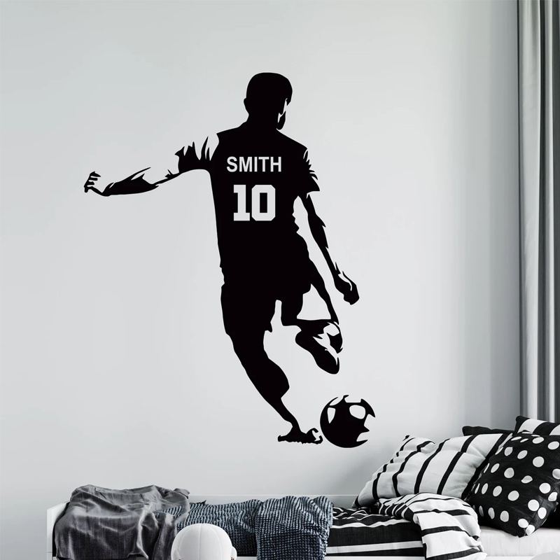 Baby Name Wall Art - Autocollant mural personnalisé avec nom et
