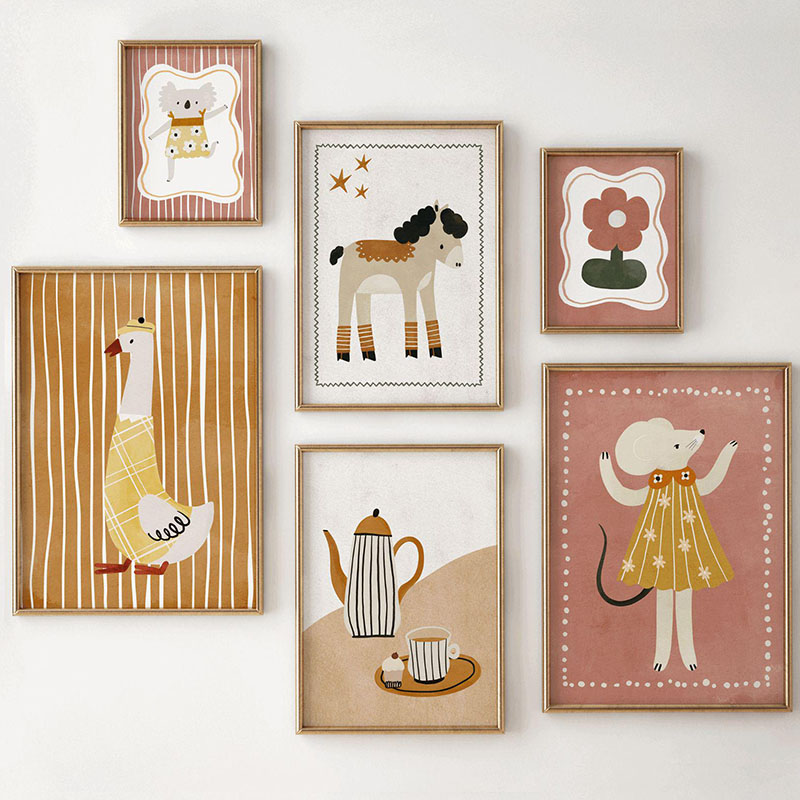 Baby Nursery Images - Affiches murales en toile avec motifs