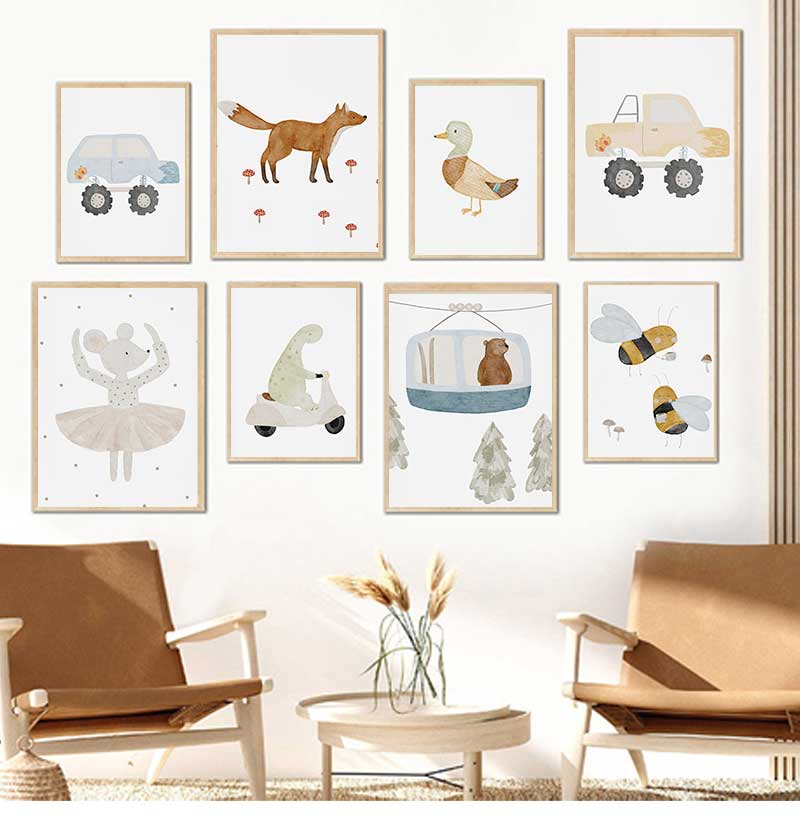 Baby Nursery Pictures - Affiches et impressions sur toile de