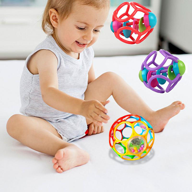 Baby Nursery Images - Hochets souples pour bébé, cloche à