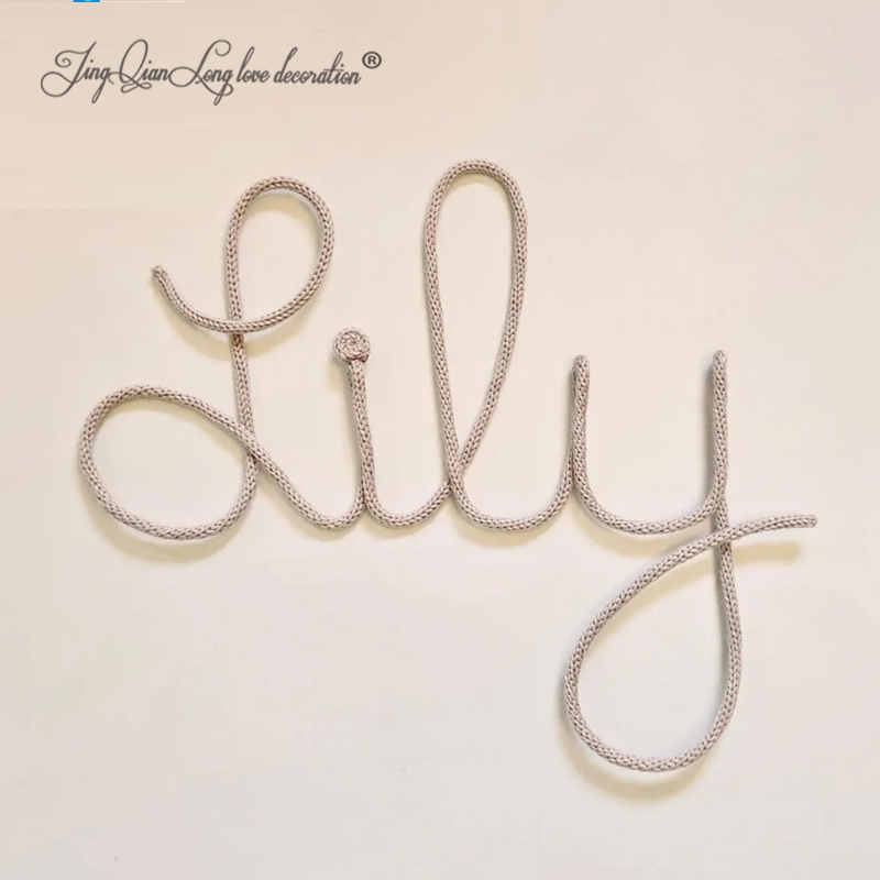 Baby Nursery Name Letters - Décoration de chambre d'enfant personnalisée, grandes