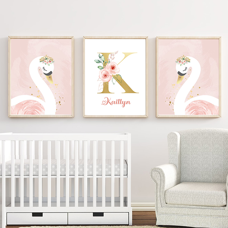 Baby Nursery Name Letters - Affiches et imprimés de noms de
