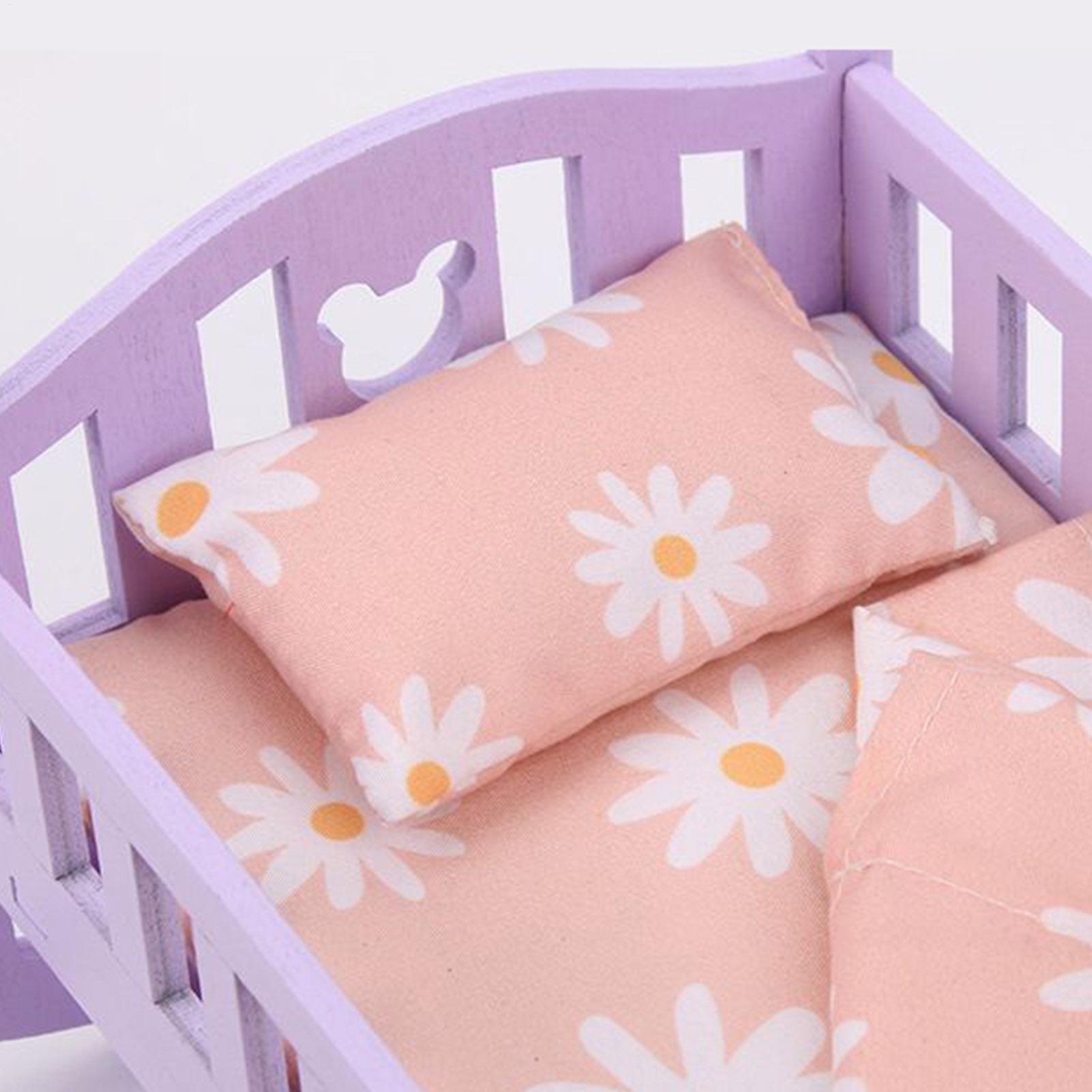 Baby Nursery Bed - Berceaux de poupée, meubles interactifs, petite