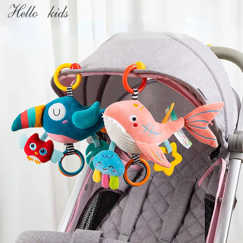 Baby Nursery Images - Jouet en peluche doux pour nouveau-né,