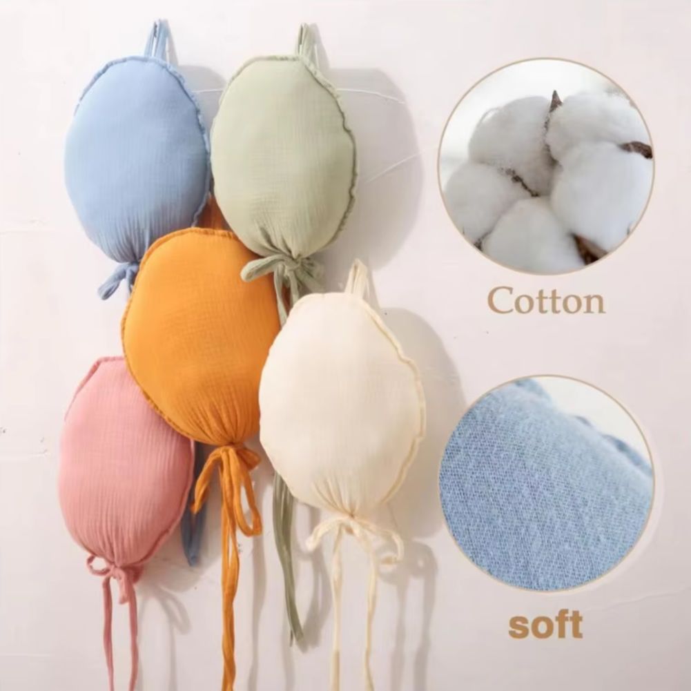 Baby Nursery Hanging Decor - 2025 tissu doux ballon décor tissu