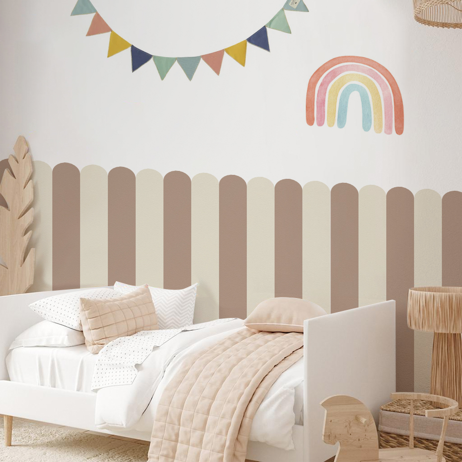 Baby Nursery Pictures - Papier peint en Arc à rayures