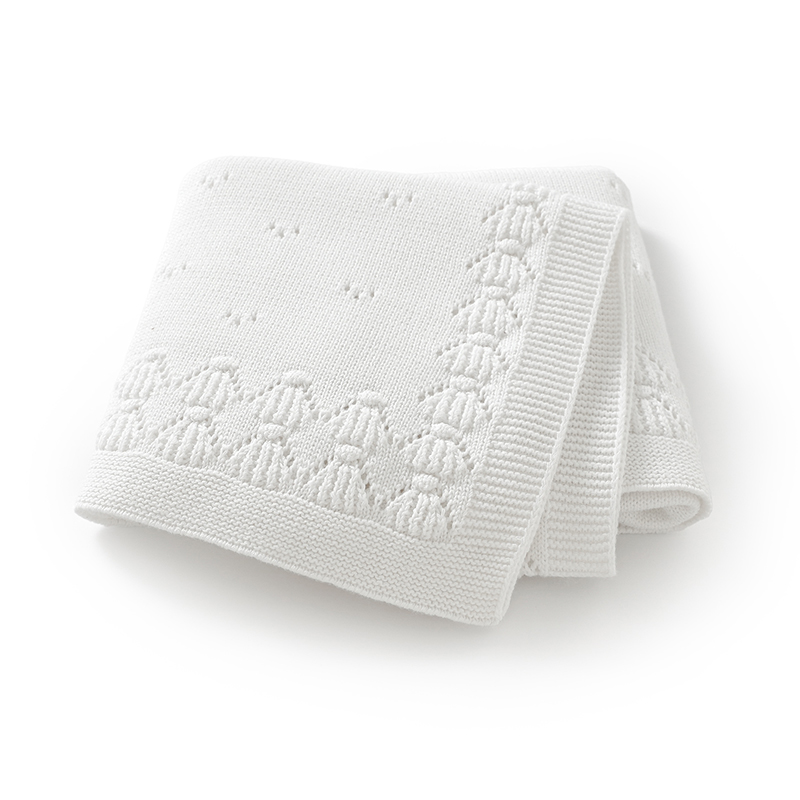 Baby Nursery Boy - Couvertures en coton pour bébé 90x70cm,
