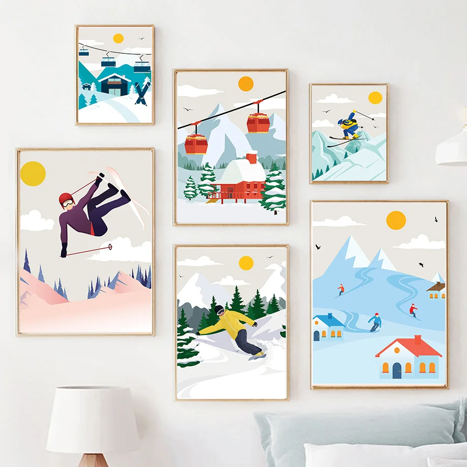 Toile murale minimaliste sur l - Baby Nursery Themes Boy avis et prix