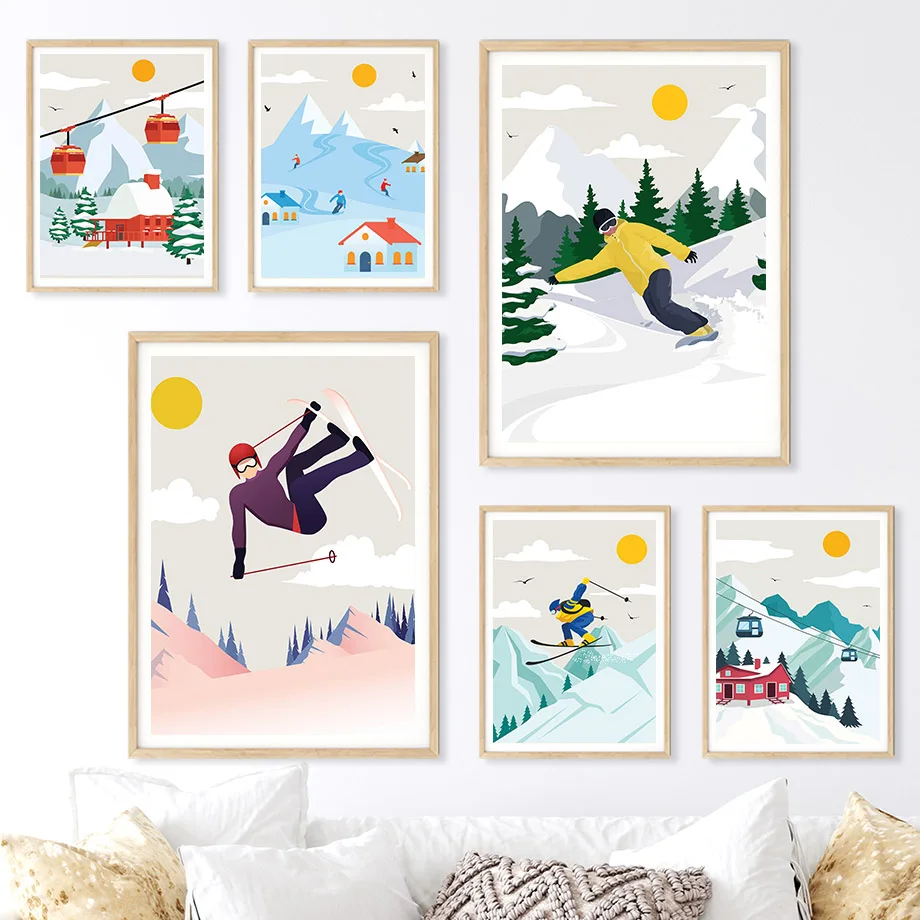 Toile murale minimaliste sur l - Baby Nursery Themes Boy avis et prix