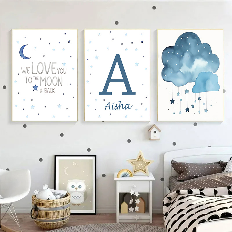 Affiche d'art mural personnali - Baby Nursery Images avis et prix