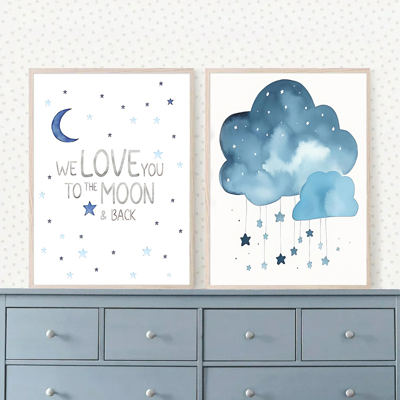 Affiche d'art mural personnali - Baby Nursery Images avis et prix