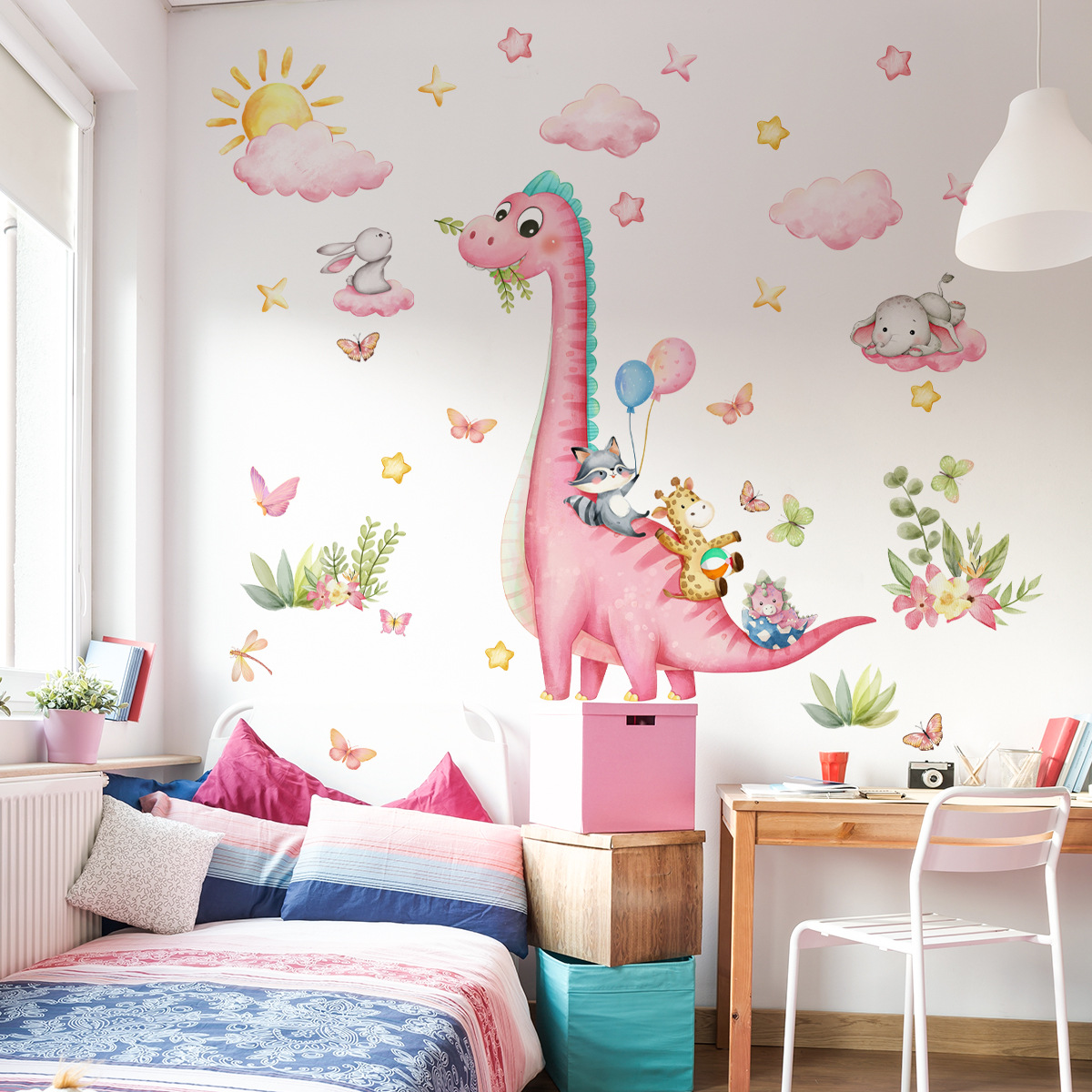 Grand Autocollant Mural de Din - Baby Nursery Vinyl Wall Stickers avis et prix