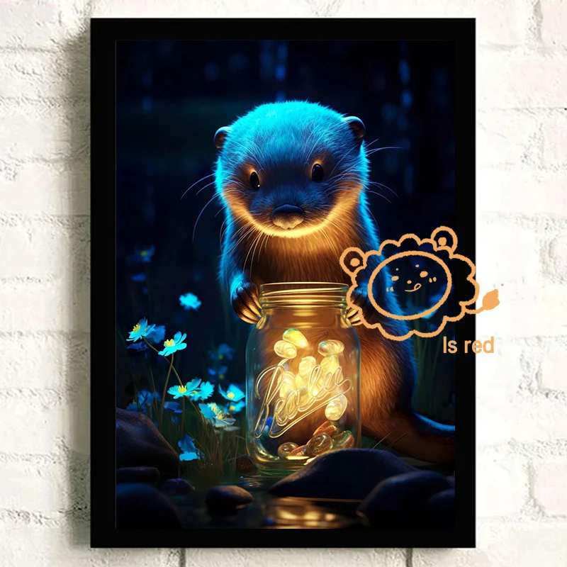 Affiche avec Animaux Mignons,  - Baby Nursery Images avis et prix