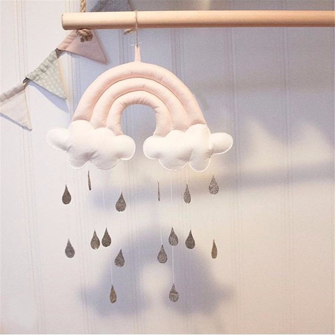 Nuage arc-en-ciel goutte de pl - Baby Nursery Bed avis et prix