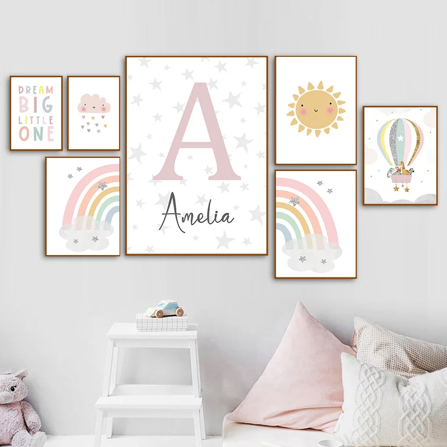 Affiches et impressions nordiq - Baby Name Wall Art avis et prix