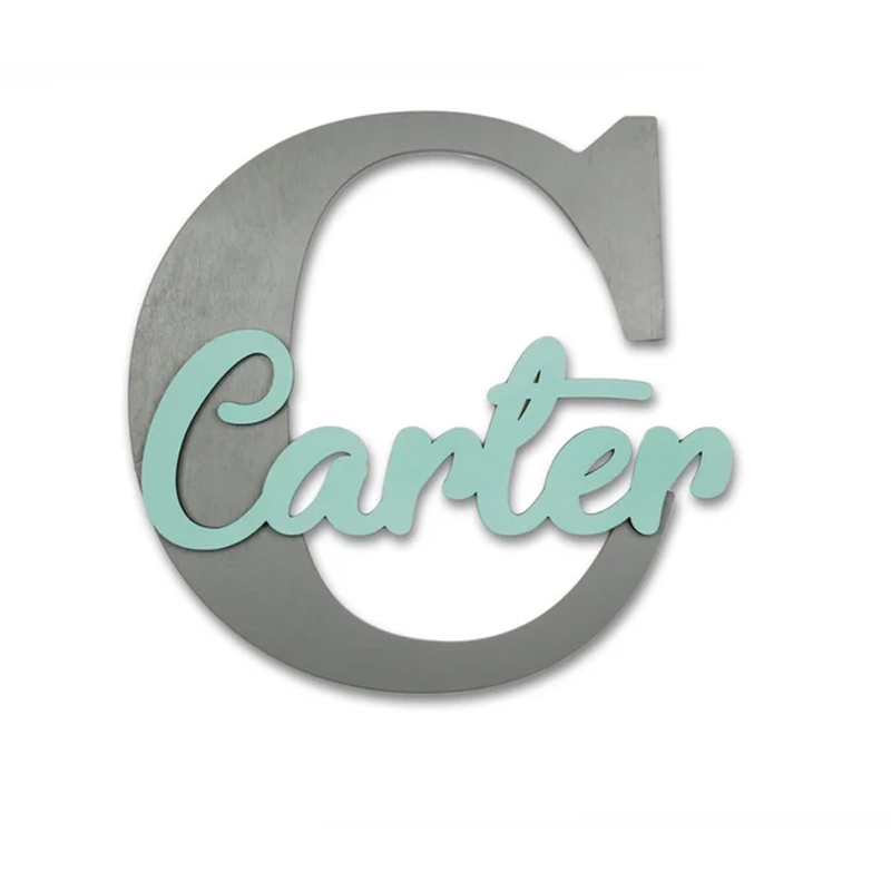 Lettres en bois, lettres mural - Baby Nursery Name Letters avis et prix