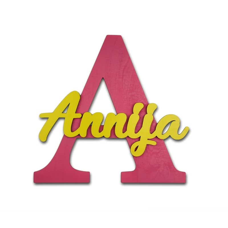 Lettres en bois, lettres mural - Baby Nursery Name Letters avis et prix