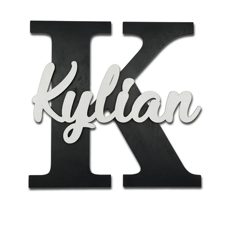 Lettres en bois, lettres mural - Baby Nursery Name Letters avis et prix