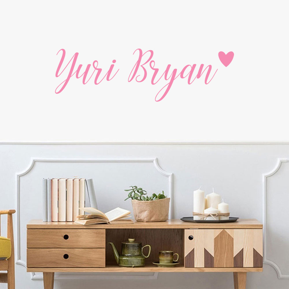 1pc créatif personnalisé nom a - Baby Name Wall Art avis et prix
