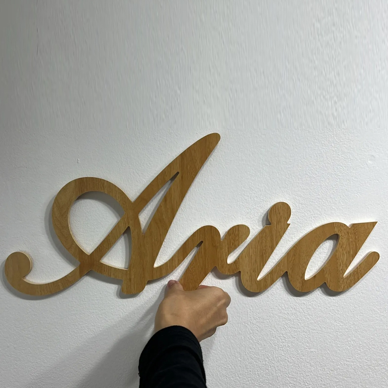 Signe de nom en bois personnal - Baby Nursery Name Letters avis et prix