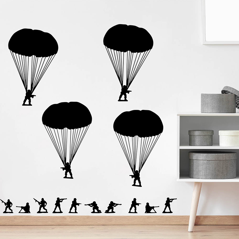 Autocollant mural de l'armée p - Baby Nursery Vinyl Wall Stickers avis et prix