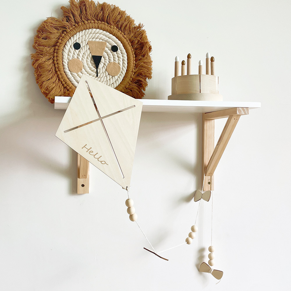 Ornements muraux en bois en fo - Baby Nursery Hanging Decor avis et prix
