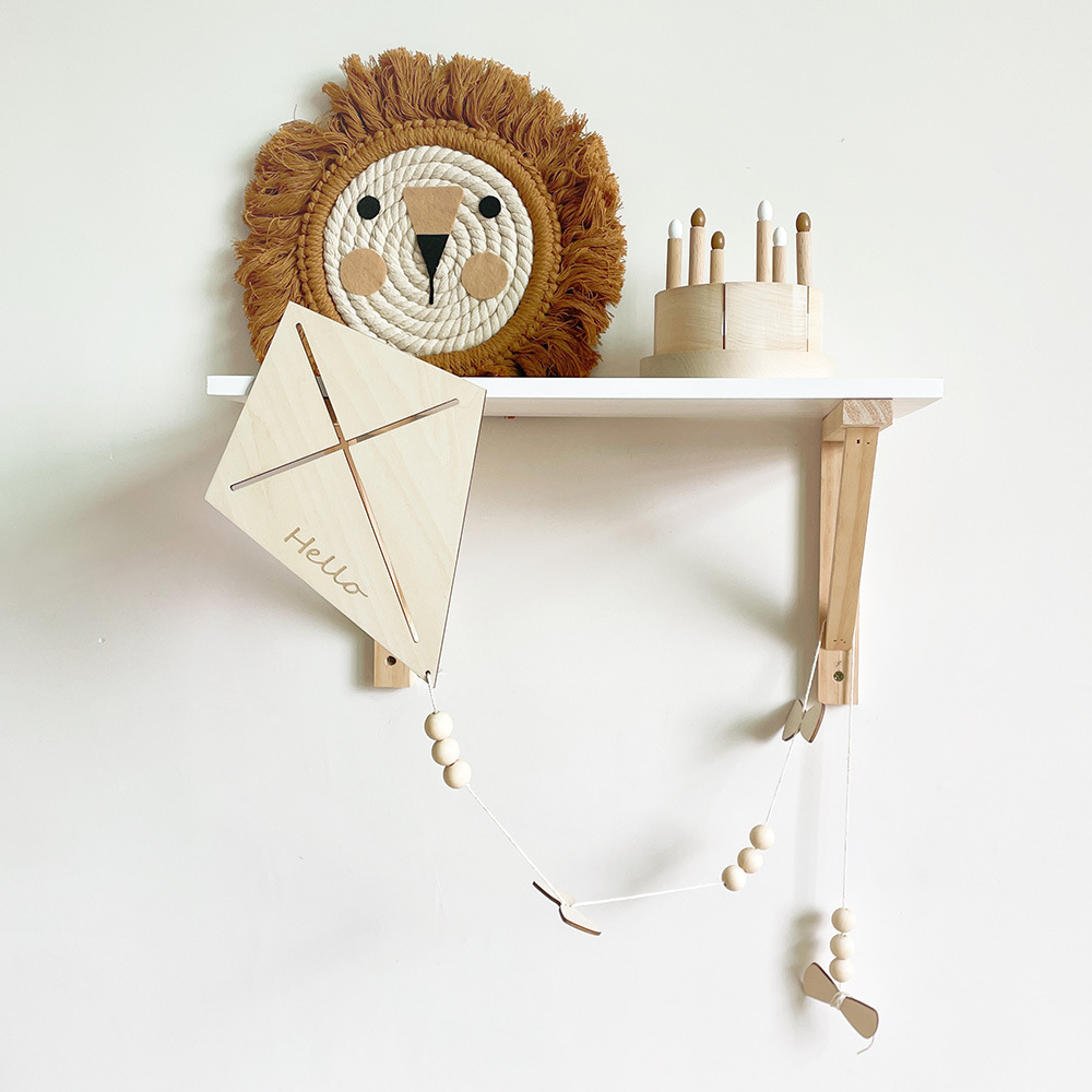 Ornements muraux en bois en fo - Baby Nursery Hanging Decor avis et prix