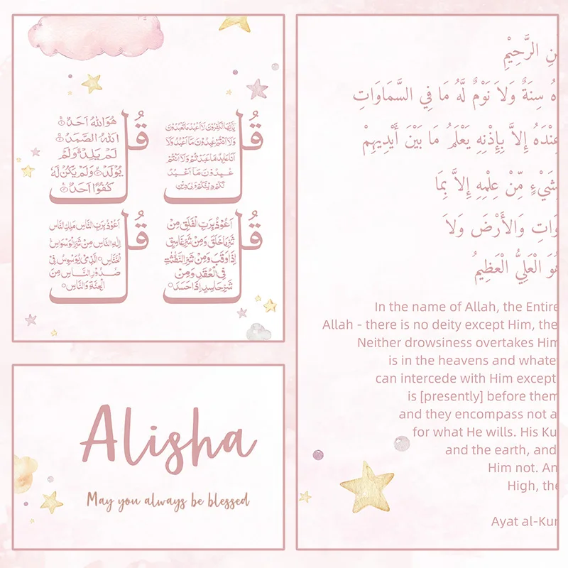 Affiches roses personnalisées  - Baby Name Wall Art avis et prix