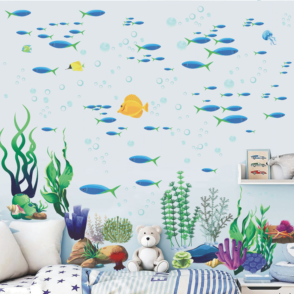 Autocollants muraux sous-marin - Baby Nursery Under The Sea avis et prix