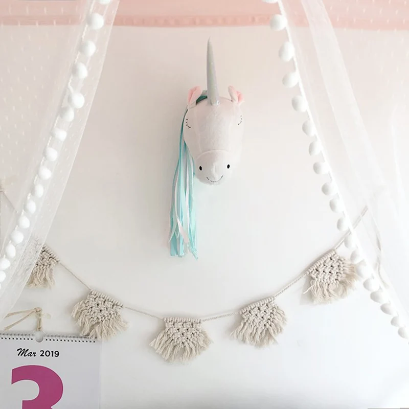 Tête d'animal en peluche licor - Baby Nursery Hanging Decor avis et prix