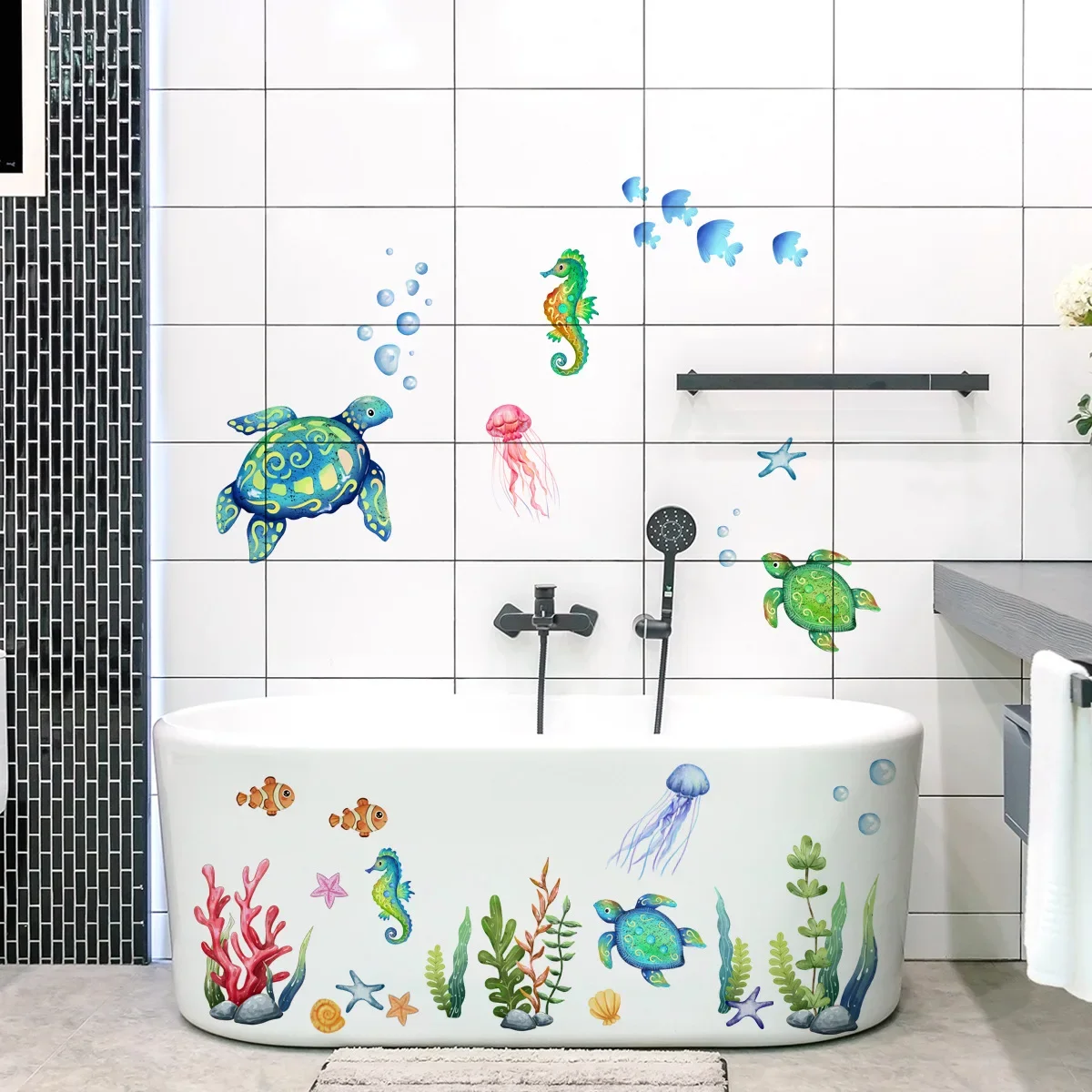 Autocollants muraux océan sous - Baby Nursery Under The Sea avis et prix