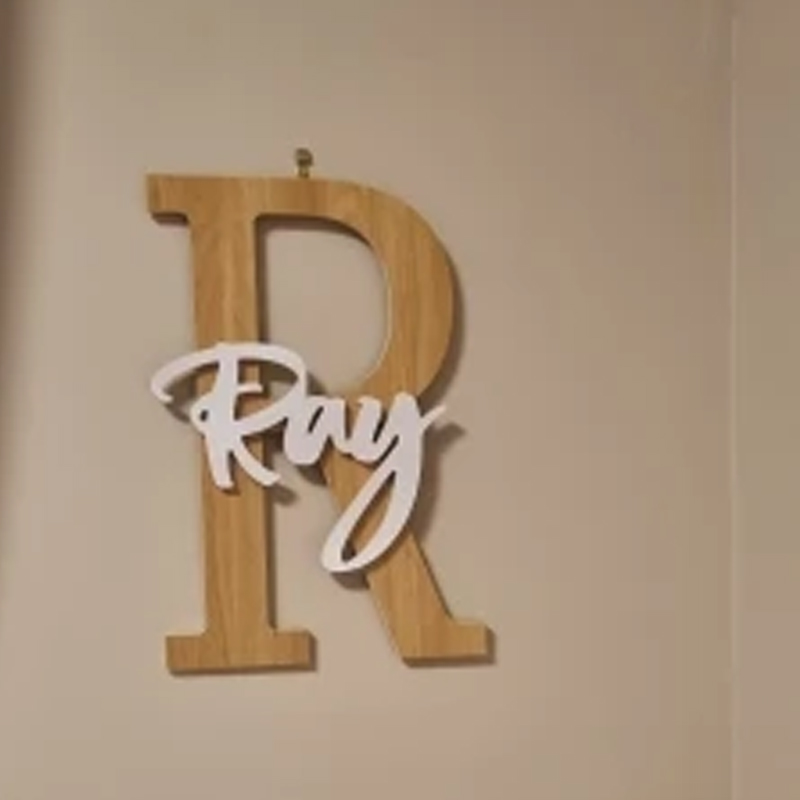 Signe de nom en bois personnal - Baby Nursery Name Letters avis et prix