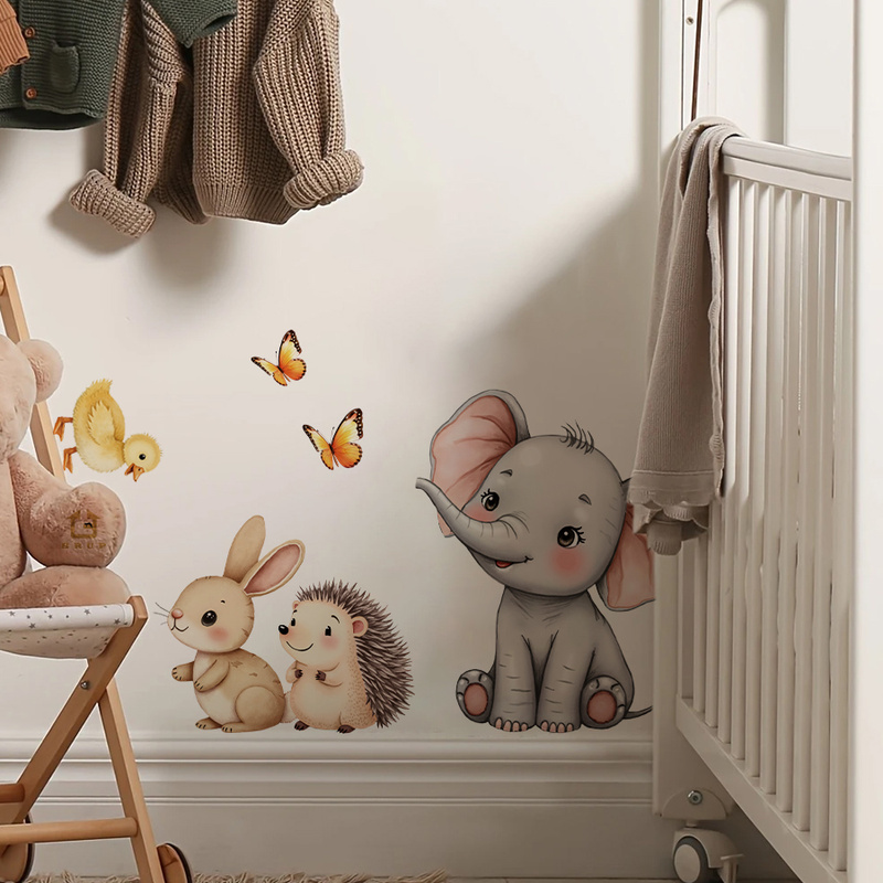 Autocollant mural d'animal de  - Baby Nursery Pictures avis et prix