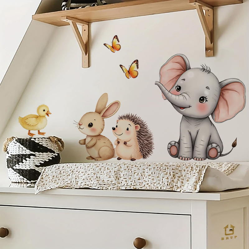 Autocollant mural d'animal de  - Baby Nursery Pictures avis et prix