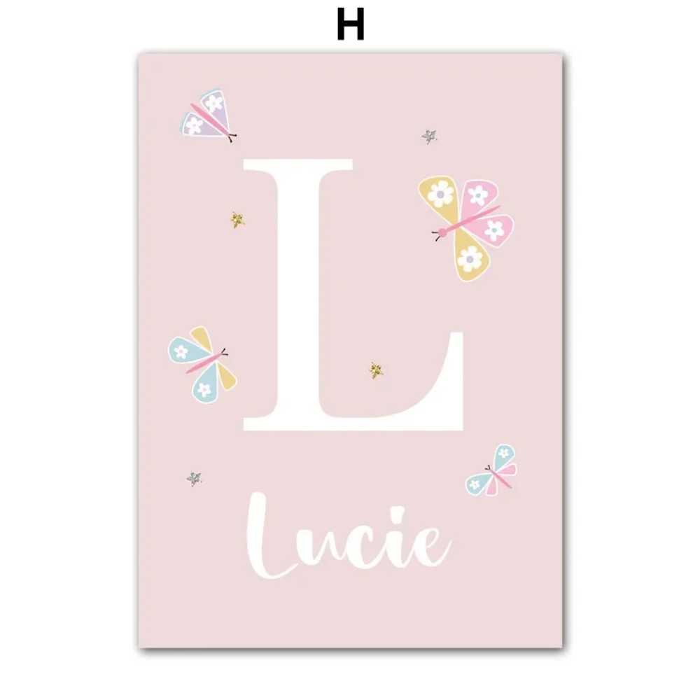 Toile murale décorative pour c - Baby Name Wall Art avis et prix