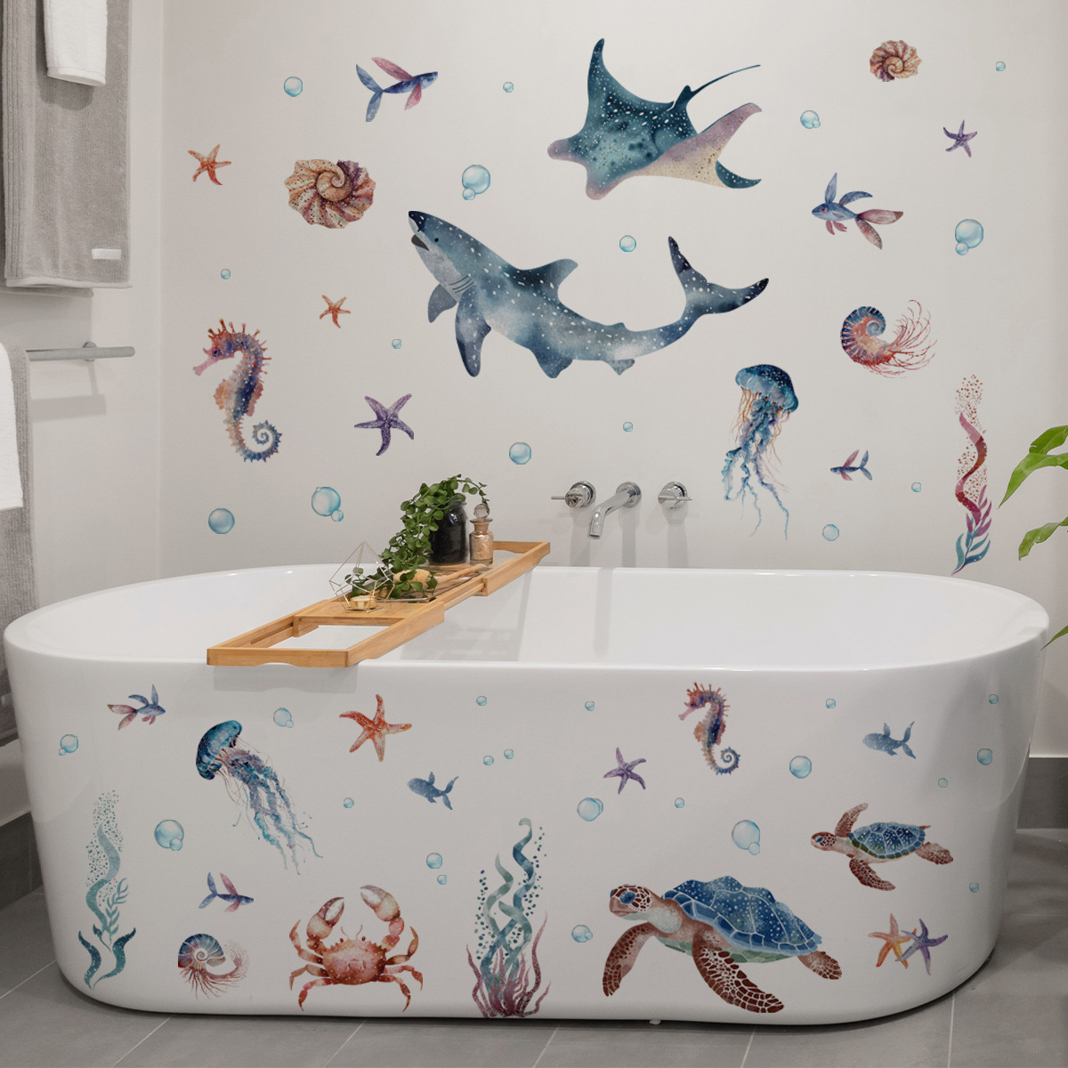 Autocollant mural vie Marine s - Baby Nursery Under The Sea avis et prix