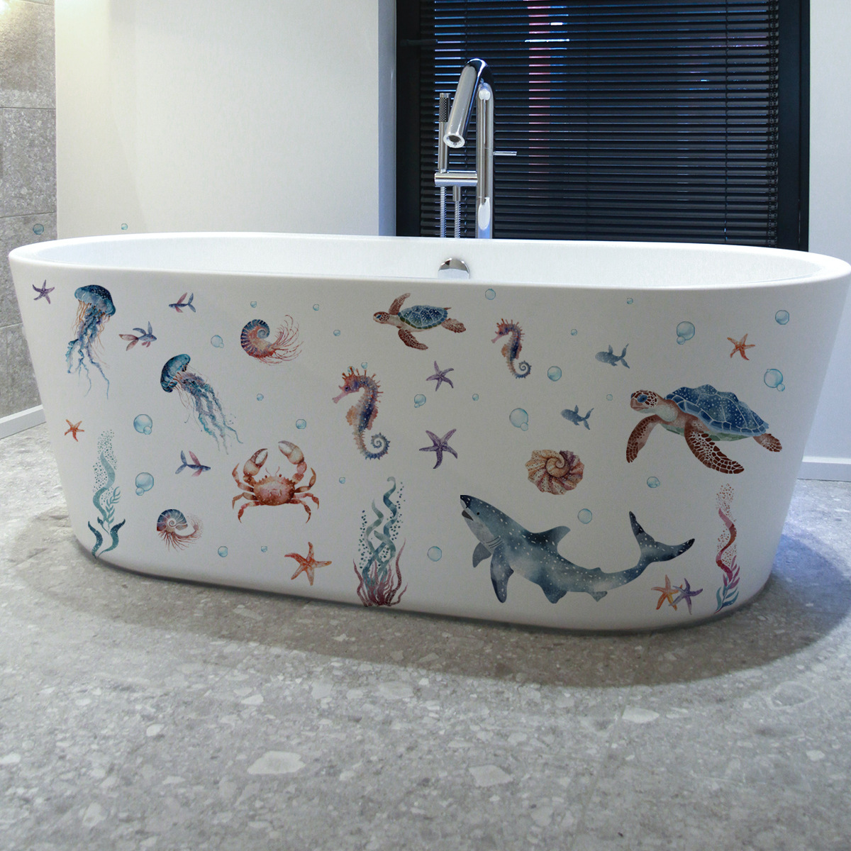 Autocollant mural vie Marine s - Baby Nursery Under The Sea avis et prix
