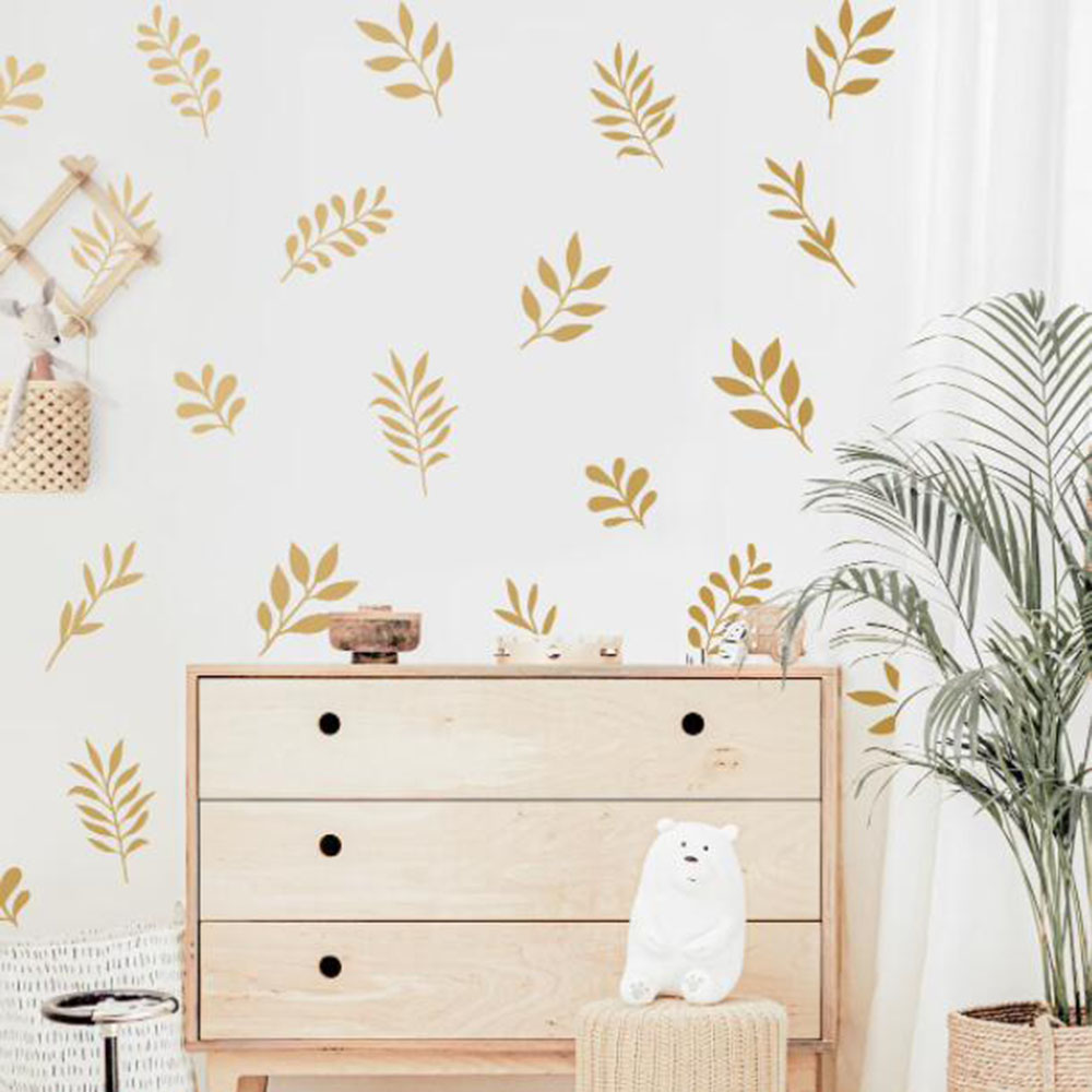 Autocollant mural botanique en - Baby Nursery Vinyl Wall Stickers avis et prix