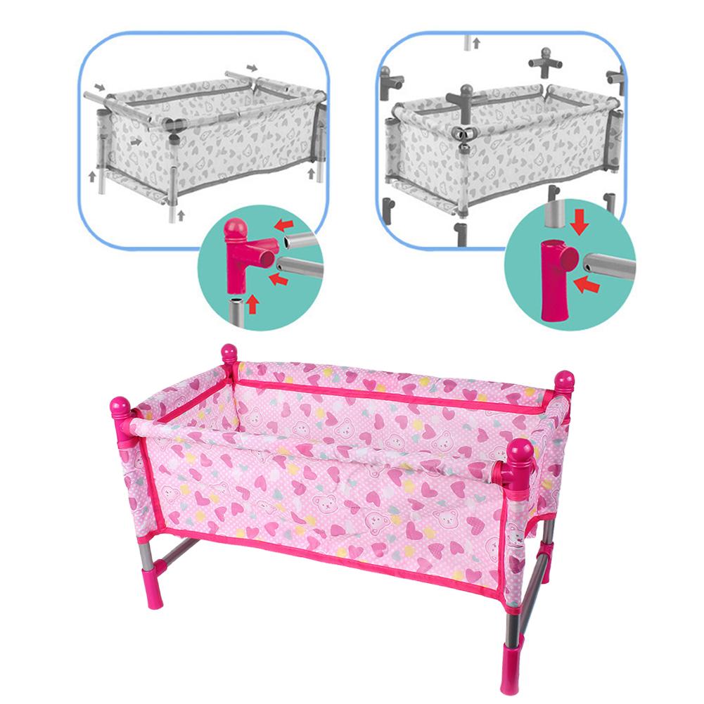 Lit jouet Simulation bébé poup - Baby Nursery Bed avis et prix