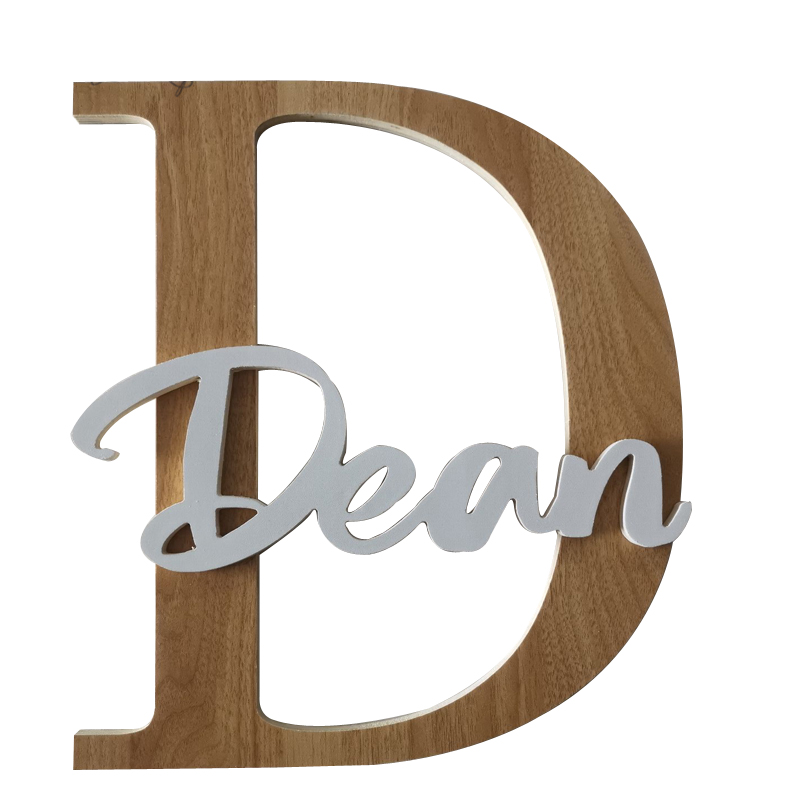 Panneau de nom en bois personn - Baby Nursery Name Letters avis et prix