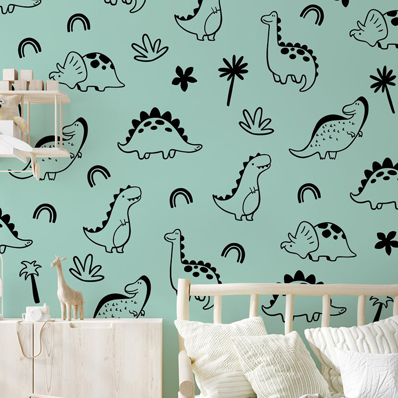 Autocollant Mural Géométrique  - Baby Nursery Vinyl Wall Stickers avis et prix