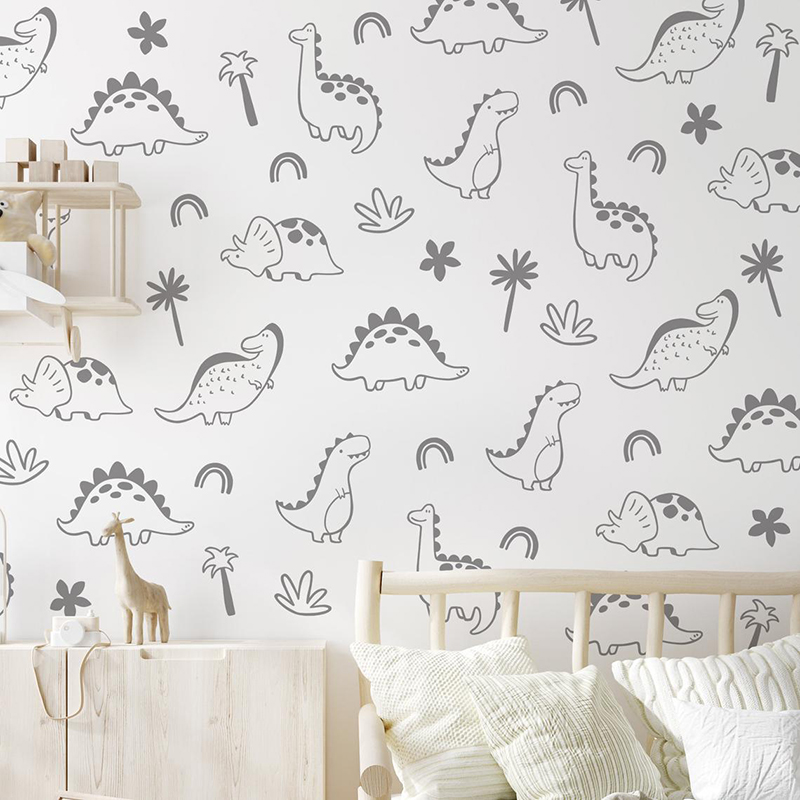 Autocollant Mural Géométrique  - Baby Nursery Vinyl Wall Stickers avis et prix