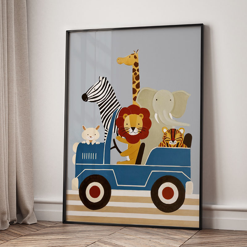 Tableau mural en toile amusant - Baby Nursery Images avis et prix