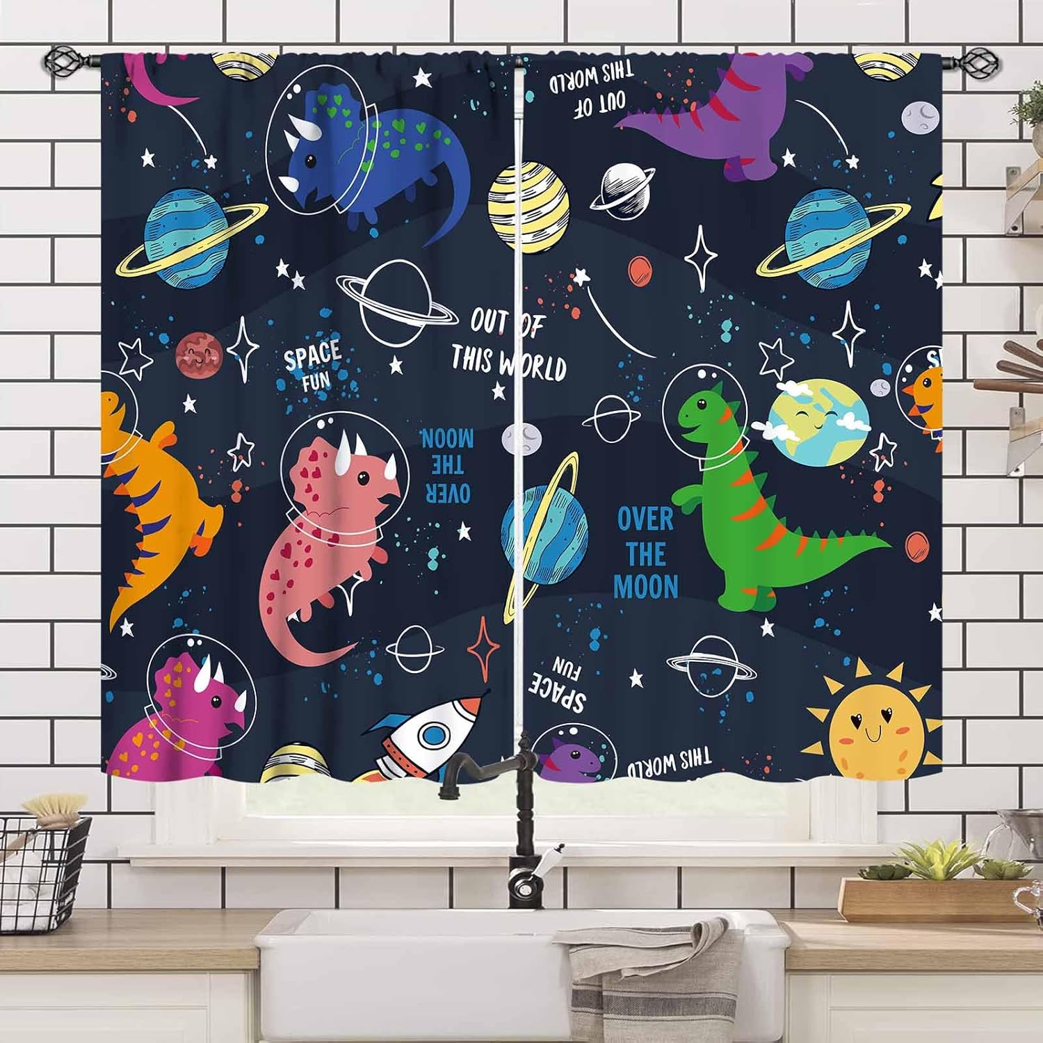 Rideaux de dinosaures pour cha - Baby Nursery Themes Boy avis et prix