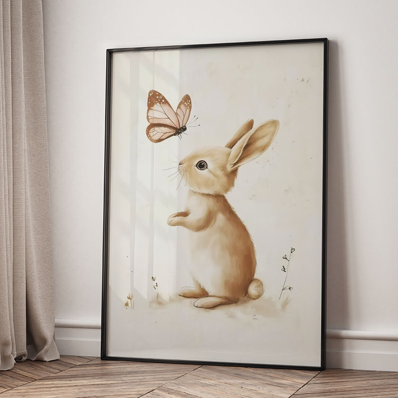 Affiches d'animaux (Ours, Lapi - Baby Nursery Pictures avis et prix