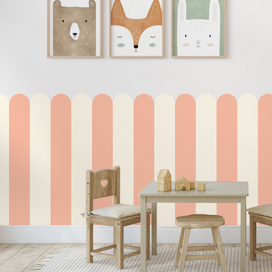 Papier peint en Arc à rayures  - Baby Nursery Pictures avis et prix
